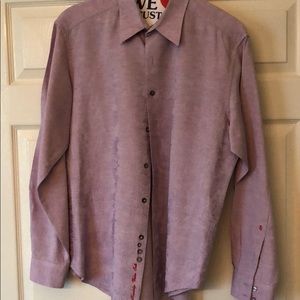 Robert Graham LS Large Shirt Lavender